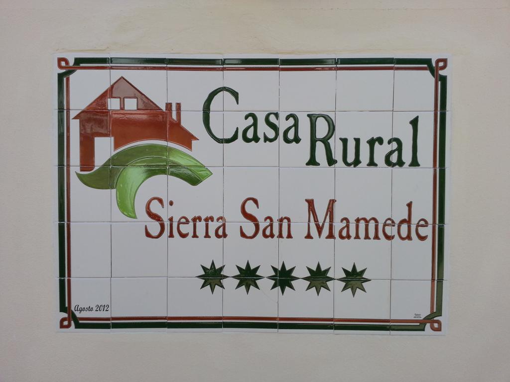 Casa Rural Sierra San Mamede La Codosera Eksteriør bilde